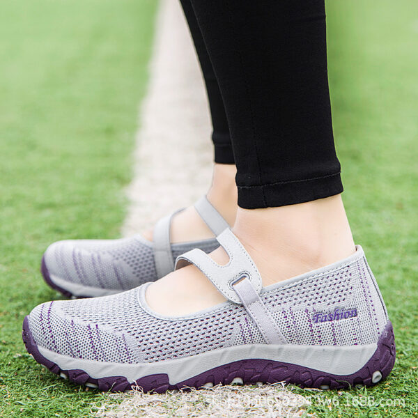 Plus Size Outdoor Travel Summer Cloth Shoes For The Elderly - Image 4