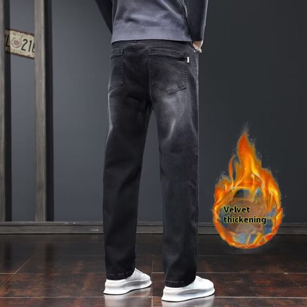 Jeans Loose Straight Casual Long Pants Men - Image 5