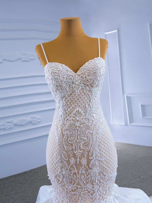 Slim Fishtail Toast Host's Performance Dress - Image 4