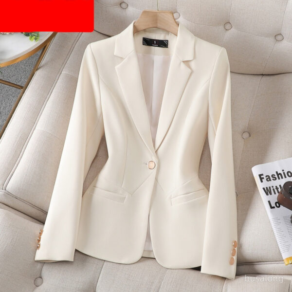 Women's Long Sleeve Professional Suit Formal Work Clothes - Image 4