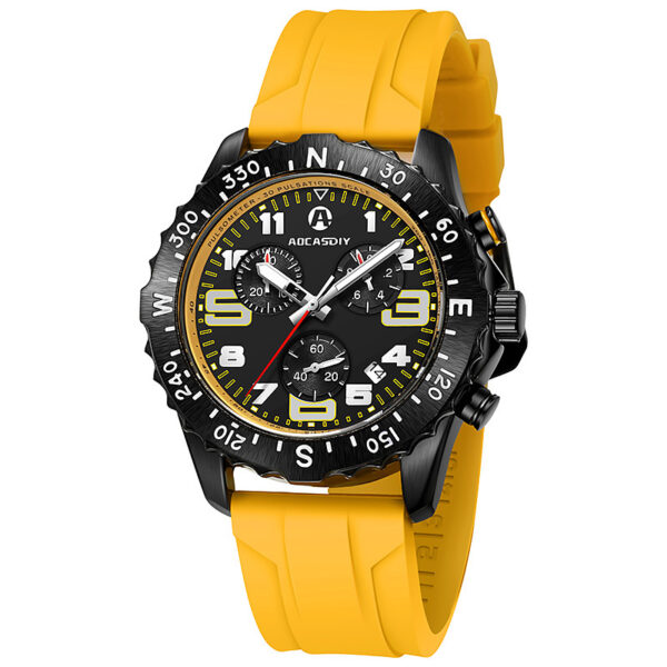 Fashionable Multifunctional Timing Waterproof Quartz Watch - Image 6