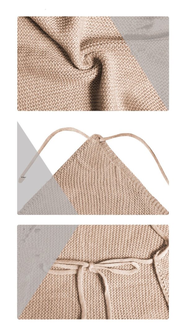 Fashion Knitted Solid Tank Top - Image 5