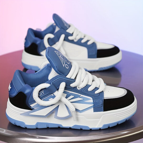 Niche Thick Bottom Trendy Men Harajuku European And American Increased By Clunky Sneakers - Image 2