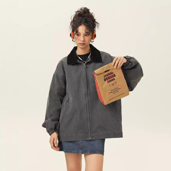 American Lapel Loose Leisure All-matching Coat - Image 6