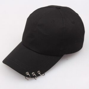 Explosion models new pin Korean version of the three ring pin baseball cap outdoor leisure wild couple fashion cap