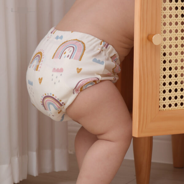 Gauze Baby Training Pants Pure Cotton Breathable 3 Pack - Image 7