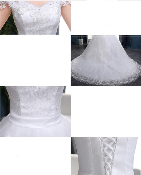new wedding dress long tail wedding dress bride dress wedding dress - Image 6