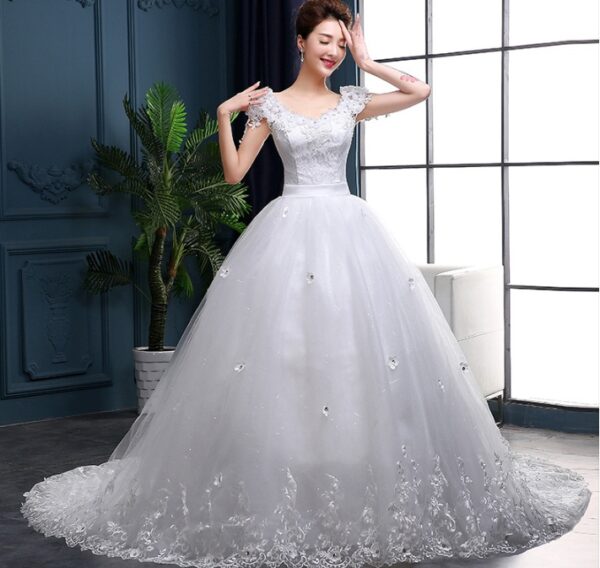 new wedding dress long tail wedding dress bride dress wedding dress - Image 4