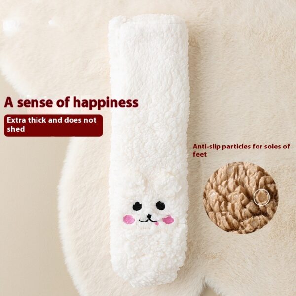 Winter Floor Socks Velvet Thicken Warm Coral Velvet Cute Socks Japanese-style Home Footwear Non-slip Socks New Year Gifts Winter Gadgets - Image 10