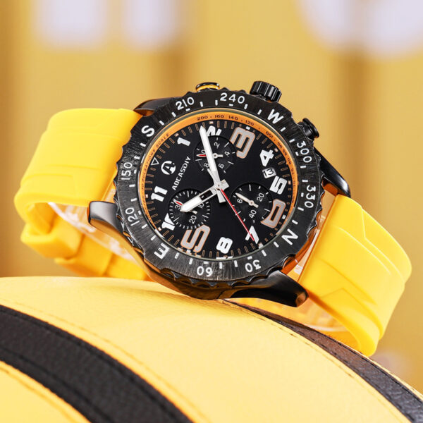 Fashionable Multifunctional Timing Waterproof Quartz Watch - Image 8
