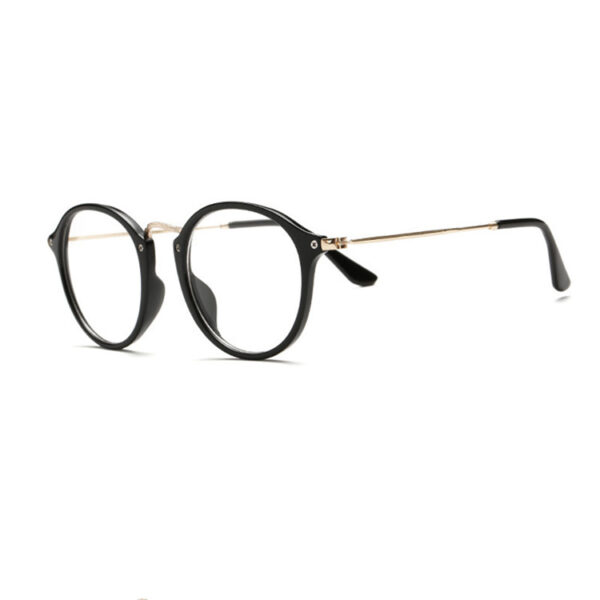 Retro Anti Blue Ray Computer Glasses Women Round Eye Glass Men Blue Light Blocking Fashion Eyewear Optical Frames - Image 4