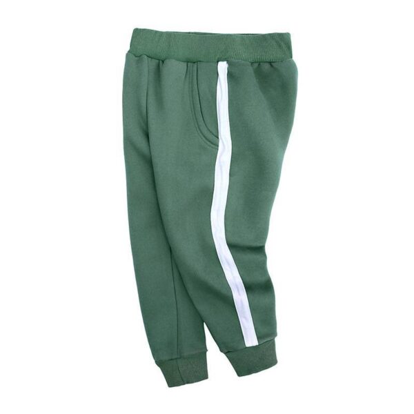 Fashion Simple Children's Fleece Sweatpants - Image 6