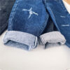 Boys  Fleece Jeans Straight Trousers Trendy Children s Clothing - Image 4