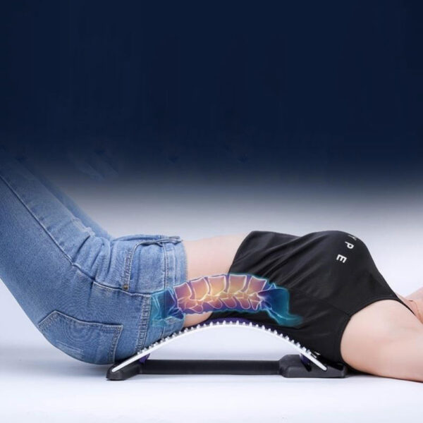 Back Traction With Spine Lumbar Sleep Lumbar Support Scoliosis Massager Corrector - Image 3