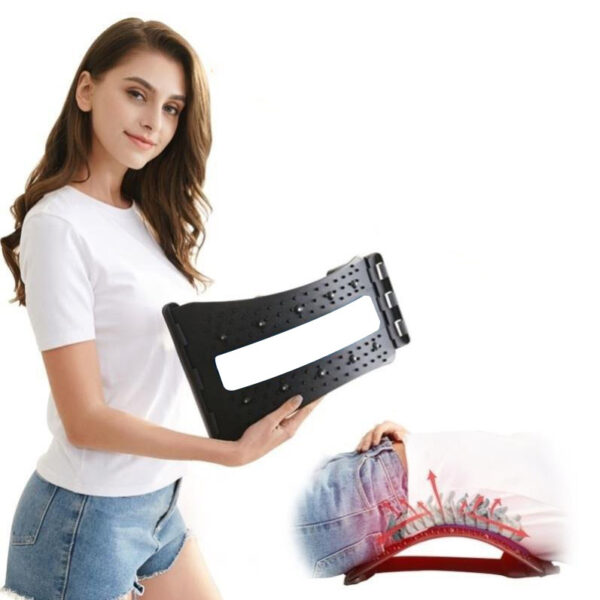 Back Traction With Spine Lumbar Sleep Lumbar Support Scoliosis Massager Corrector - Image 4