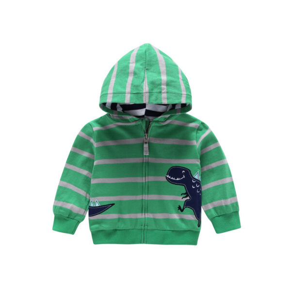 27Kid Toddlers Hoodies Boys Girls Spring  Jacket Little Baby Infant Dinosuar Cartoon Hooded Kids Cute Boys Outwear Sweatshirt - Image 7