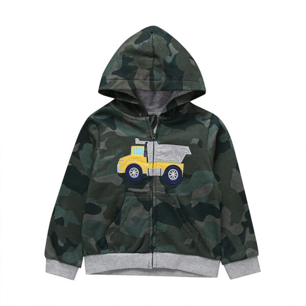 27Kid Toddlers Hoodies Boys Girls Spring  Jacket Little Baby Infant Dinosuar Cartoon Hooded Kids Cute Boys Outwear Sweatshirt - Image 5