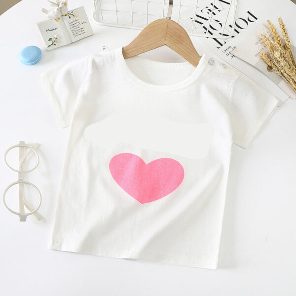 Children's Short-sleeved T-shirt cotton Baby Half-sleeved Bottoming Shirt - Image 7
