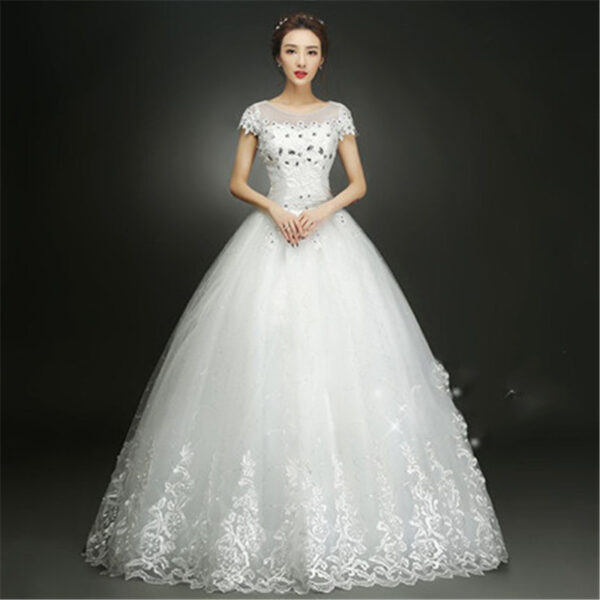 Wedding Dress Bridal Sleeves Wedding Wedding Dress Was Thin And Thin - Image 5
