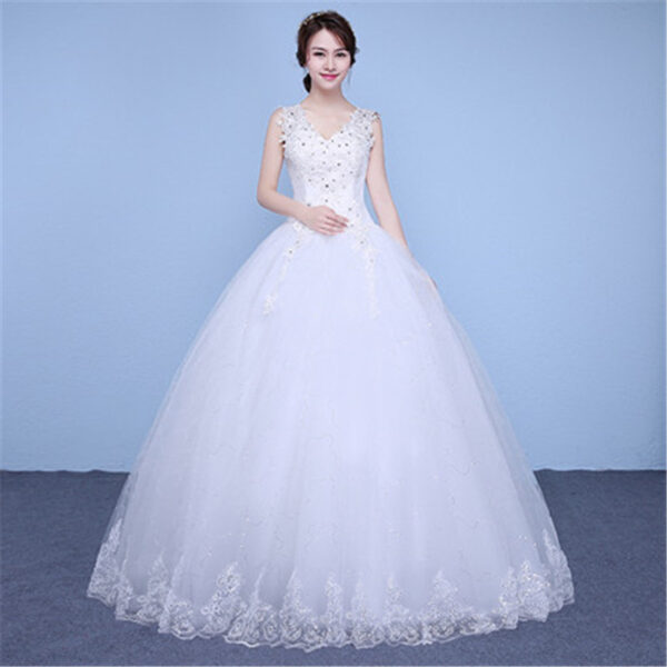 Wedding Dress Bridal Sleeves Wedding Wedding Dress Was Thin And Thin - Image 4