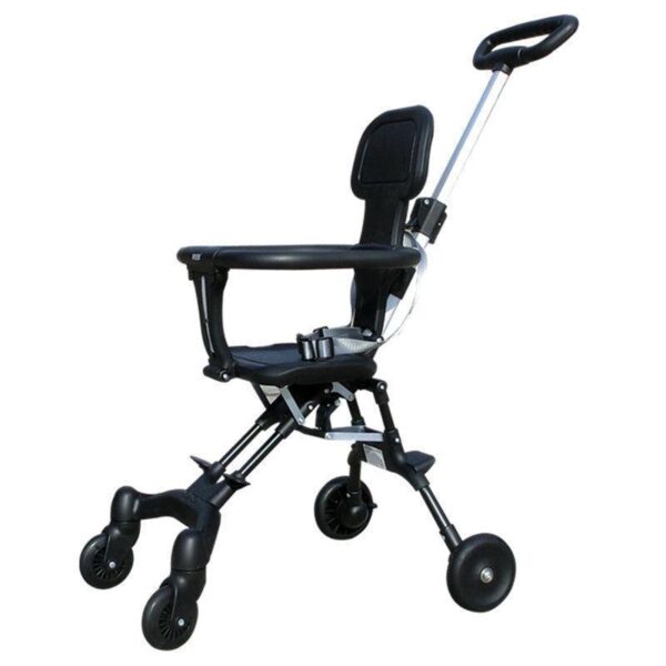 Baby Stroller Super Portable Foldable Baby Stroller Two Way Handcart Baby Stroller - Image 4