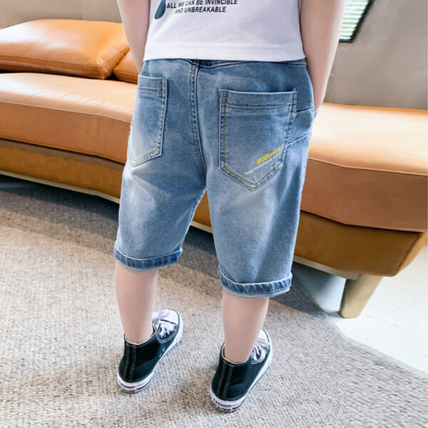 Children's Clothes, Children's Pants, Boy Jeans, Summer Casual Fashion Shorts - Image 6