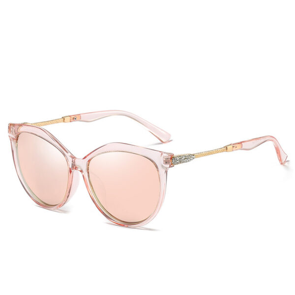 Polarized Color Film Lens Diamond Set Women's Sunglasses - Image 2