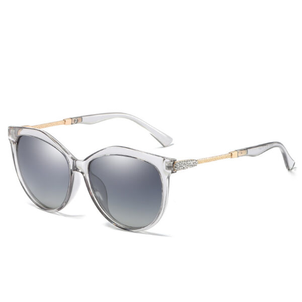 Polarized Color Film Lens Diamond Set Women's Sunglasses - Image 6