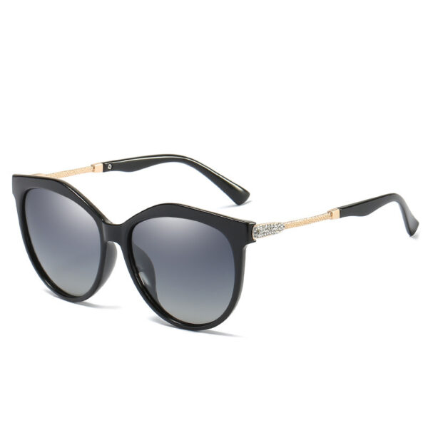 Polarized Color Film Lens Diamond Set Women's Sunglasses - Image 5