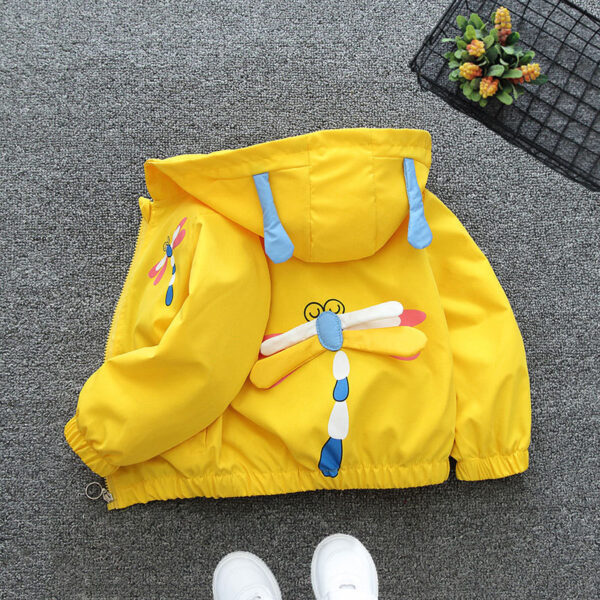 Kids' Fashion Hooded Zip Jacket - Image 3