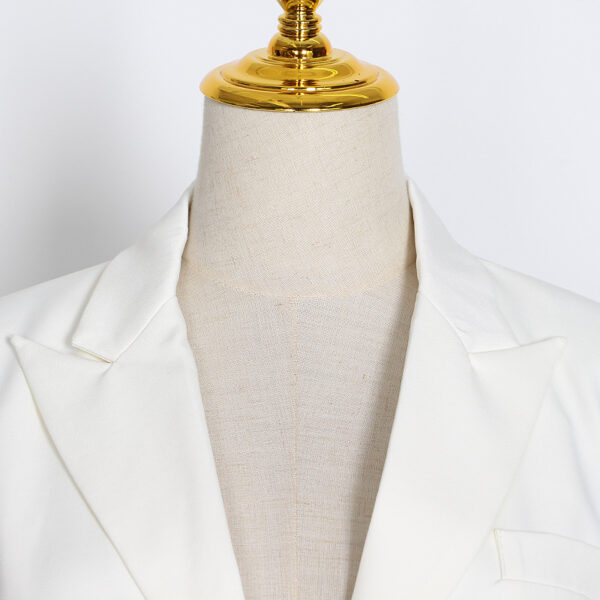 Ladies bright diamond long sleeve suit jacket - Image 2