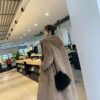 Faux fur mink women plush coat - Image 6