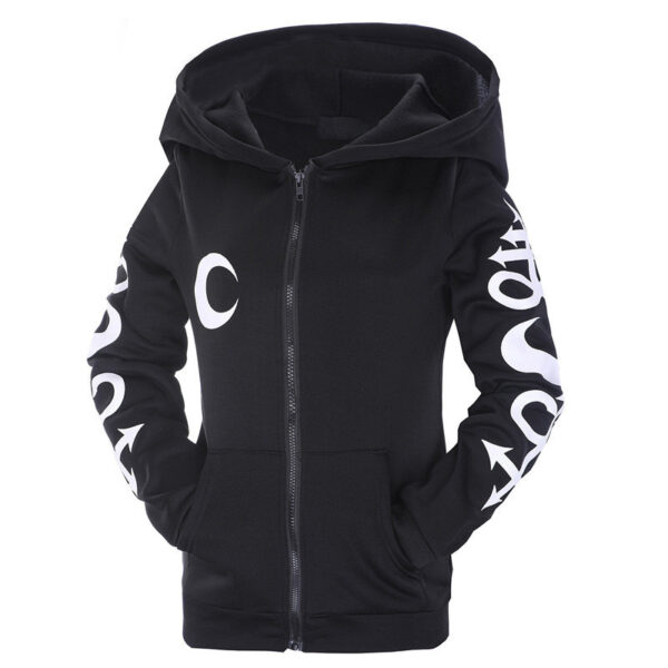 Printed long-sleeved sweatshirt - Image 4