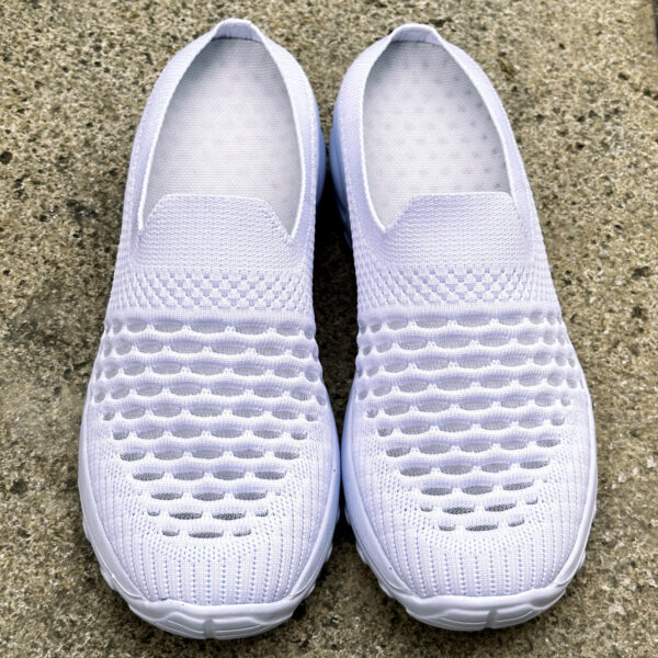 Summer Korean Mesh Mesh Slip-on Plus Size Slippers - Image 9