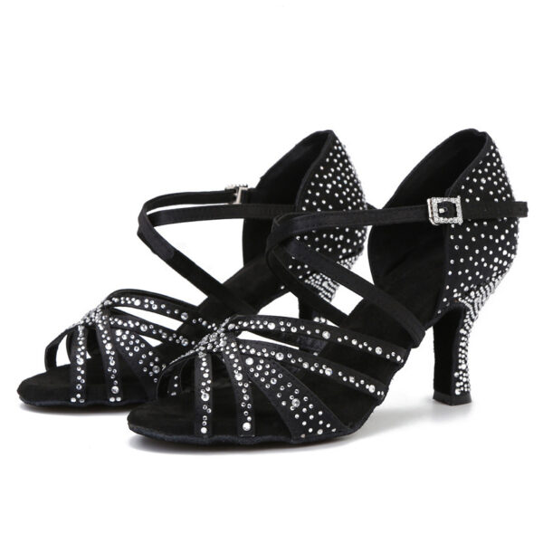 Latin Dance Performance Dancing Shoes Women - Image 2