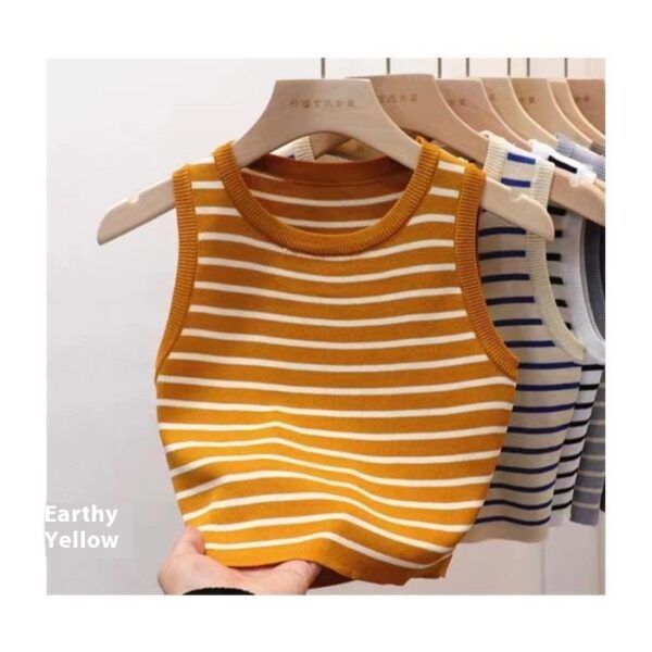 Striped Camisole Women's Summer Outerwear - Image 6
