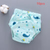 Baby Training Pants Washable 6-layer Gauze Diaper Cover - Image 3