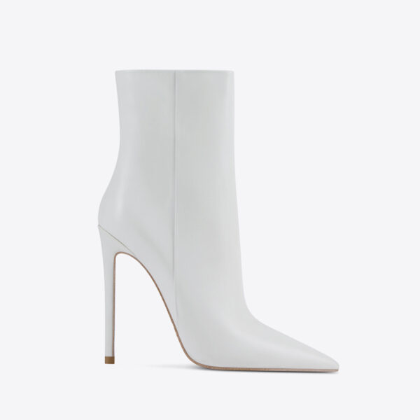 European And American Pointed-toe Stiletto Ankle Boots - Image 5