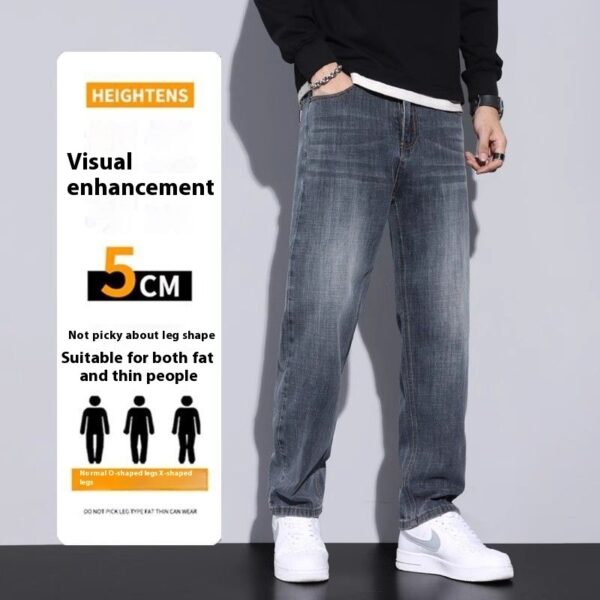 Jeans Loose Straight Casual Long Pants Men - Image 9