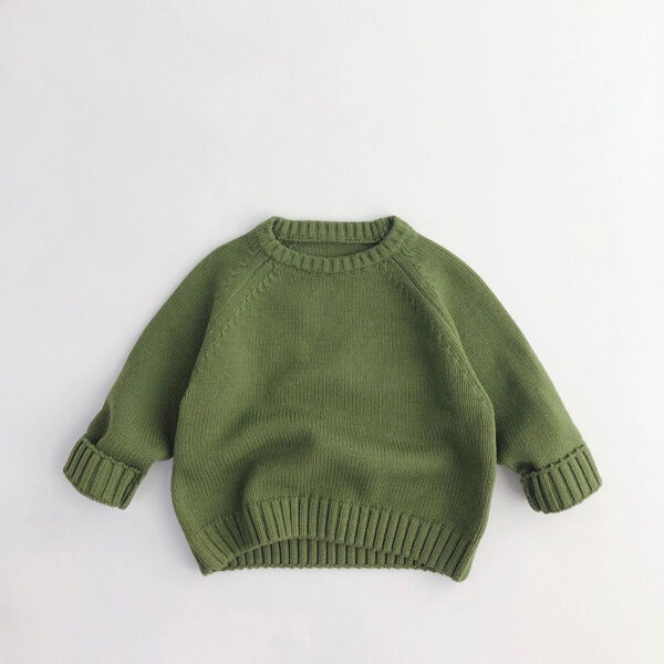 Men's And Women's Kids' Sweater Loose Long Sleeve - Image 5