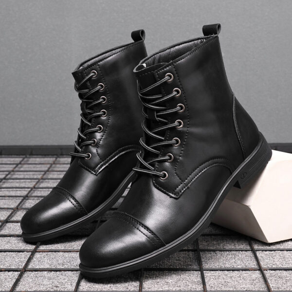 High-top British Casual Men's Shoes - Image 6