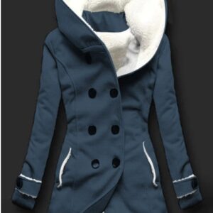 Pure Color Temperament Commuter Ladies Jacket