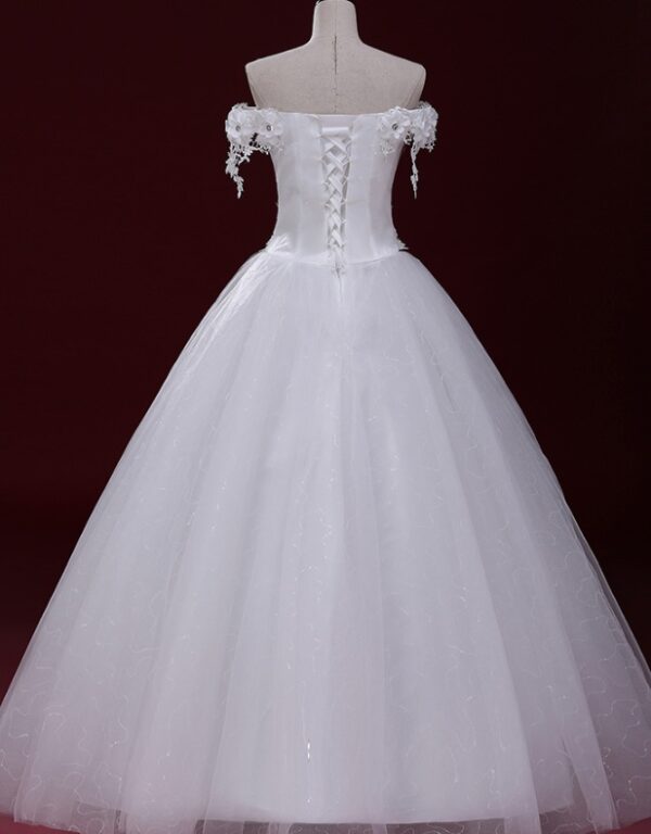 Wedding Dresses Strapless Lace - Image 7