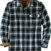 European And American Spring And Autumn Single-breasted Plaid Shirt Long Sleeve Loose - Image 4