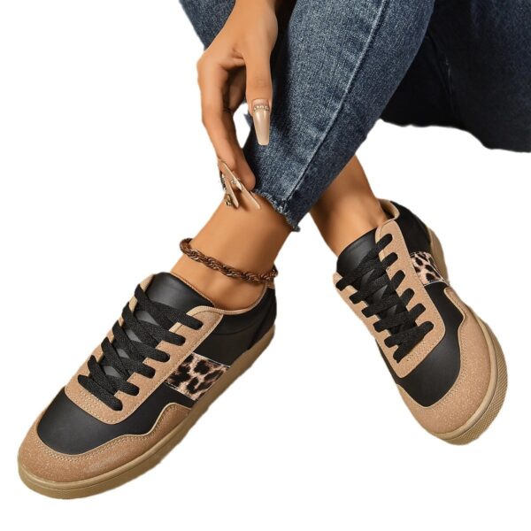 Flat Lace-up Oversized Casual Shoes - Image 7