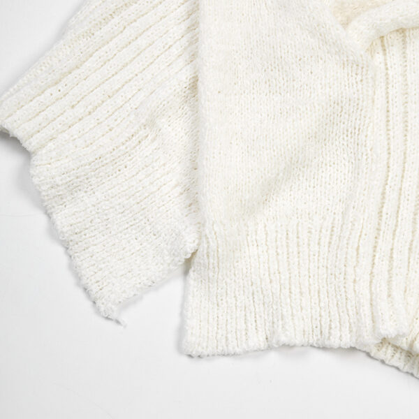 Women's Slim Collar Knitted Sweater - Image 9