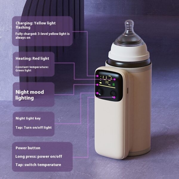 Baby Bottle Insulation Cover Universal Heating Constant Temperature Milk Warmer - Image 6