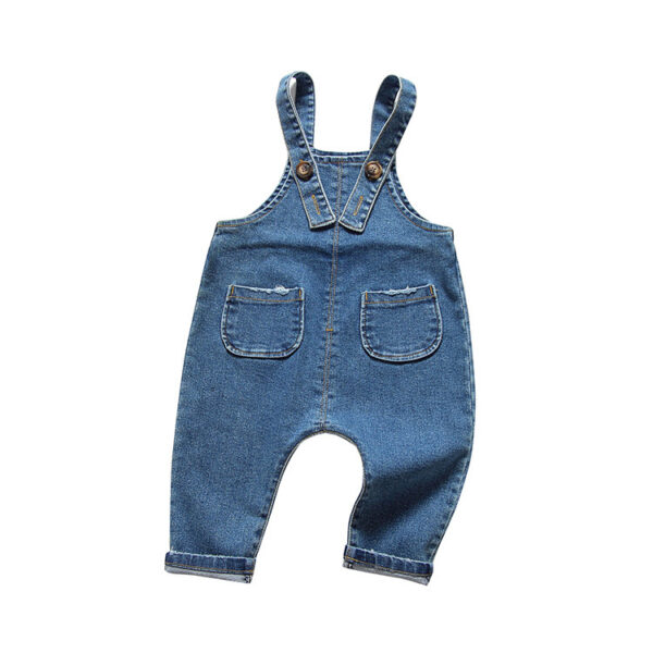 Children's denim overalls - Image 6