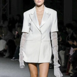 Ladies bright diamond long sleeve suit jacket