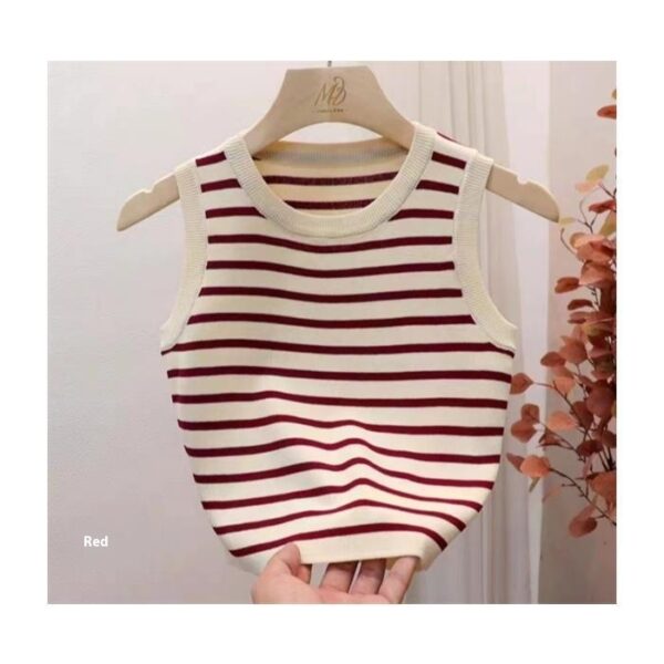 Striped Camisole Women's Summer Outerwear - Image 5